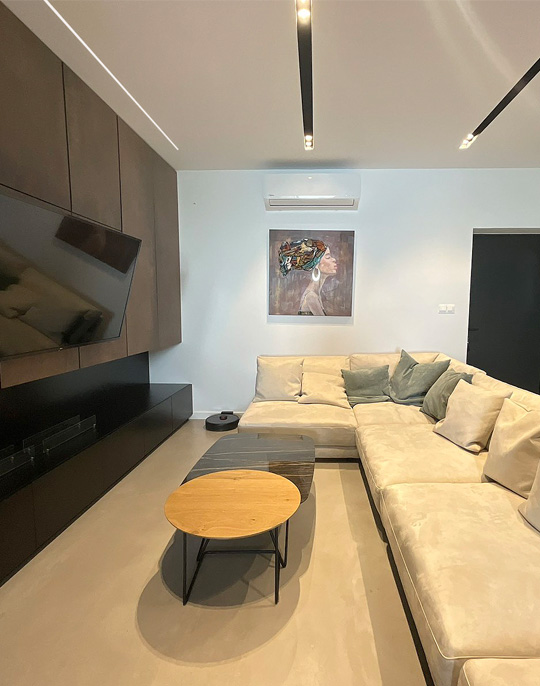 Interior view of KK Services Area – KK Interior Design