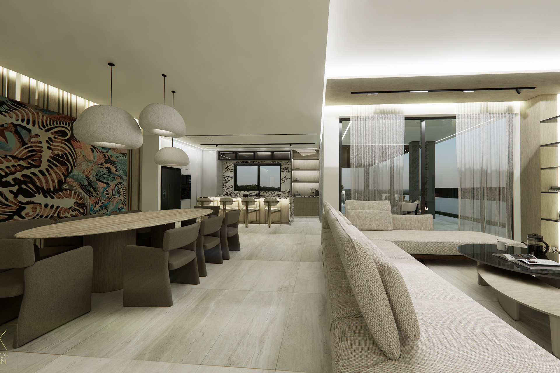 Interior view of Niav house – KK Interior Design