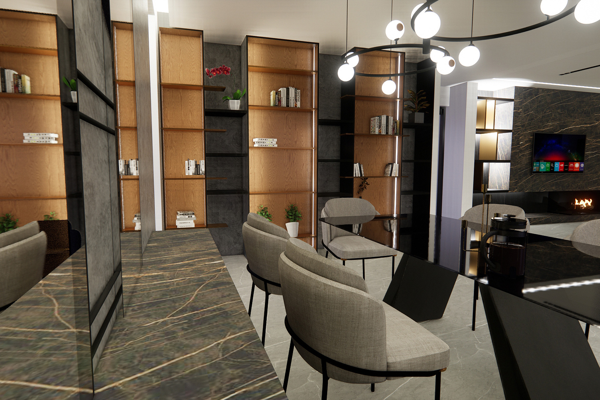 Interior view of MC house – KK Interior Design